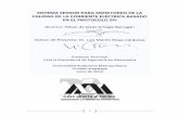 SISTEMA SENSOR PARA MONITOREO DE LA CALIDAD DE …148.206.53.84/tesiuami/UAMI15875.pdf · Fig.1 Medidor de energía eléctrica basado en MCU simplificado [1] ... Comunicación RS485