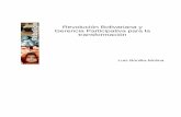 Revolución Bolivariana y Gerencia Participativa para la ...rebelion.org/docs/5667.pdf · 27 Modelo organizativo de la pirámide invertida en la propuesta ... en la tarea de construir