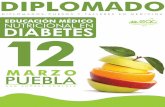 EDUCACIÓN MÉDICO NUTRICIONAL EN DIABETES 12 · como parte del tratamiento médico nutricion-al de la Diabetes y de las diversas patologías derivadas de la enfermedad, haciendo