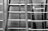1. Escaleras de fibra · 2016-08-30 · Tipo G Escalera de tijera de pino marítimo. Pág. 24 5. Escaleras de aluminio Escalera transformable de 2 tramos. Pág. 26 ... El peldaño