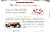 No.1 EnCuerpo!Sonoro - maguared.gov.comaguared.gov.co/.../2015/07/boletin1_cuerposonoro.pdf · MAYO DE 2015 ! No.1 EnCuerpo!Sonoro ! Boletín para la movida del arte y la cultura