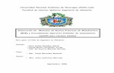 Universidad Nacional Autónoma de Nicaragua UNAN …riul.unanleon.edu.ni:8080/jspui/bitstream/123456789/2050/1/200043.pdf · industria de Alimentos están la elaboración e implementación