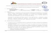UNIVERSIDAD MARÍA AUXILIADORA - uma.edu.peuma.edu.pe/silabus/silabus/2018-1/adm/4/ANI402.pdf · funcionales, cuadro de mando de control – (Balanced Scorecard). III. COMPETENCIAS