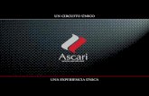 A UNIQUE RACE TRACK UN CIRCUITO ÚNICO - …ascari.net/wp-content/uploads/2016/07/Ascari-Info-General.pdf · exponente de deportividad, honestidad y audacia en la pista. entender