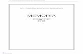 MEMORIA - lorca.es · Memoria del Ejercicio 2008 1 - ORGANIZACIÓN O.A.L. Consejo Municipal de Servicios Sociales de Lorca - Memoria del Ejercicio 2008 Página 1 de 233