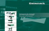 Máquinas de marcaje por micropercusión Datamark · Marcaje de rodamientos Marcaje de piezas cilíndricas Marcaje de bridas de acero ... con la marcadora por cable de red LAN/Ethernet.