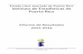Instituto de Estadísticas de Puerto Rico - estadisticas.pr · sean completos, confiables y de rápido y universal acceso. ... Catastro digital del Centro de Recaudación de Ingresos