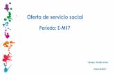 Oferta de servicio social - tec.mx · Ciudad Juárez y del interior de la república. Asimismo, hemos desarrollado procesos de Asistencia Técnica y Consultoría Individual a más