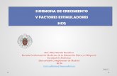 HORMONA DE CRECIMIENTO Y FACTORES … · 2015-04-06 · ... darbepoyetina (dEPO), estabilizadores del factor inducible por hipoxia (HIF ... hay fuertes evidencias de un rol central