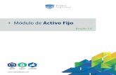 Módulo de Activo Fijo - Folios Digitales · Carga desde Excel Baja de Activos Fijos ... Este módulo está diseñado para administrar y controlar los activos fijos de la ... Indique