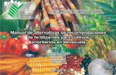 Instituto Nacional de Investigaciones Agrícolassian.inia.gob.ve/pdfpnp/Manual_fertilizantes.pdf · Pequiven, Petroquimica de Venezuela, S.A., es la Corporación del Estado venezolano