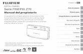 FINEPIX Z70 Series - fujifilmusa.com · Carga de la batería Batería cargada. Primeros pasos Primeros pasos ...