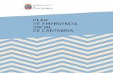PLAN DE EMERGENCIA SOCIAL DE CANTABRIA - :: … e informes... · Por eso, desde el Gobierno de Cantabria, hemos elaborado un Plan de Emergencia Social, ... mediante la tabulación