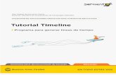 Tutorial Timeline - Sitio oficial de Lihuen · Las categorías pueden administrarse utilizando del menú Línea de tiempo la opción Editar Categorías. Para crear una categoría