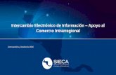 Intercambio Electrónico de Información Apoyo al … · FAUCA Gestión de Sistemas de Información Regionales •Declaración de Exportación •Declaración de Importación •Certificado