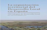 La organización territorial del - Universitat de Valènciajavier/index_archivos/Esparcia - La Formacion... · La organización territorial del Desarrollo Local en España, cuyas