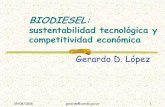 sustentabilidad tecnológica y competitividad económicapalmaceite.tripod.com/biocompetible.pdf · del circuito de alimentación y de la bomba de inyección) ... ESCENARIO: Provisión