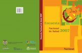 Nacional de Salud 2007 - minsalud.gov.co y Publicaciones... · ISBN 978-958-716-187-8 Encuesta Nacional de Salud 2007. Resultados Nacionales Rodríguez J, Ruiz F, Peæaloza E, Eslava