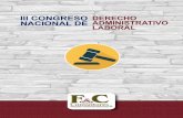 III CONGRESO DERECHO NACIONAL DE …fycconsultores.com/w/wp-content/uploads/2017/06/2017-07_Derecho... · Derecho constitucional Colombia y Curso elemental de derecho administrativo,
