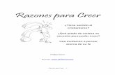 Razones para Creer - philipnunn.comphilipnunn.com/wp-content/uploads/2015/11/Razones-para-Creer... · Ilustraciones: Martine Konijn-Lemkes Fuente: -Razones para Creer - 4 - ... Aquí
