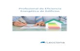 Profesional de Eficiencia Energética de Edificioss3.amazonaws.com/Lecciona/temarios/Temario_curso_3118.pdf · 8.7 Potencia mínima de intercambiadores 8.8 Especificaciones en la