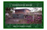 Toxicos en el hogar- Nicaragua - bvsde.paho.org · MEDICAMENTOS • Venta libre sin ... • Tratamiento: dilucion con agua o leche. Descontami nación de ojos o piel. En ... de granulo,