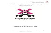 MEMORIA DE ACTIVIDADES 2016 - …alzheimerbigastro.com/wp-content/uploads/2017/01/memoria-2016.pdf · Programa de Formación del Equipo Técnico 17 Voluntariado y Participación Ciudadana