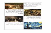 La balsa de la Medusa Gèricault Romanticismo La escena ... · Los fusilamientos del 3 de mayo en la montaña del Príncipe Pío de Madrid Se sabe que Goya observó estos cruentos