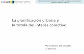 La planificación urbana y la tutela del interés colectivoguayanaweb.ucab.edu.ve/tl_files/ciepv/foro_guayana_sustentable/... · NORMAS TÉCNICAS Normas COVENIN Normas de construcción
