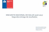 ENCUESTA NACIONAL DE SALUD 2016-2017 …€¦ · FICHA TÉCNICA ENS 2016-17 Organismo responsable Ministerio de Salud, Departamento de Epidemiología Gobierno de Chile. Organismo
