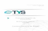 Riego CNR de Consultores/Proyecto PMG-IT/Documento… · La información contenida en este documento es propiedad de TYS CHILE y ha sido ... Informe Final de pruebas integrales aprobado
