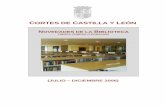 CORTES DE CASTILLA Y EÓN - 2004.ccyl.es2004.ccyl.es/Biblioteca/NovedadesBiblioteca/2006 (julio-diciembre).pdf · Sistemas políticos ... Teoría y sistema de las formas políticas