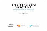 Cohesión social: inclusión y sentido de pertenencia en ... · de la Secretaría General Iberoamericana (SEGIB) y de la Agencia Española de Cooperación Internacional. La Comisión