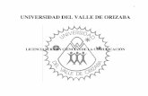 UNIVERSIDAD DEL VALLE DE ORIZABA - univo.edu.mx · r) El diseño de material gráfico, el diagramado de publicaciones y la distribución de los textos para su impresión. rr) El uso