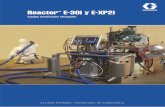 Reactor E-30i y E-XP2i - graco.com · en los compresores y otros equipos auxiliares *Compresor de aire integrado ... 24M125 Kit de depósito de aire, depósito de aire con una capacidad
