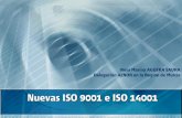 Nuevas ISO 9001 e ISO 14001 - fremm.com · ISO 9001:2008 ISO 9001:2015 ISO 9001 ISO 9002 ... 7. Soporte 8. Operación 9. ... Desarrollado principalmente en los apartados 6 y 8