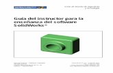 Guía del instructor para la enseñanza del software SolidWorkssolidworks.it/sw/images/content/Training/EDU_2010_2011_Instructors... · Serie de Diseño de ingeniería y tecnología