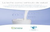 La leche como vehículo de salud · 2017-09-11 · evaluar los efectos en el deterioro cognitivo en adultos mayores. ... Fibrilación auricular FINUT: Fundación Iberoamericana de