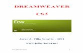 DREAMWEAVER CS3 - jalbertovsa.webcindario.com · aæadir objetos Macromedia Flash. TambiØn ofrece un entorno de codificación con todas las funciones. Incluye ... La barra de herramientas