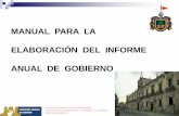 MANUAL PARA LA ELABORACIÓN DEL INFORME DE …transparencia.info.jalisco.gob.mx/sites/default/files/MANUAL de... · MARCO JURIDICO El informe que por escrito deberá presentar el