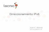 Direccionamiento IPv6 - Inicio · La representación de las direcciones IPv6 divide la dirección en ocho grupos de 16 bits, ... Balanceo de carga ! ... Fedora / CentOS !