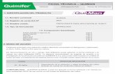 FICHA TÉCNICA – QUIMAN - microfertisa.com.comicrofertisa.com.co/quimifer/fichas tecnicas/quiman.pdf · otros fertilizantes (NPK) de uso común en las rondas de fertilización del