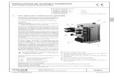 Instrucciones de montaje e instalación - HAWE TypeMan+downloads.hawe.com/8/0/B8010-es.pdf · 2016-09-28 · - 50 Hz: ±10% (IEC 38) - 60 Hz: ±5% A Potencia nominal del motor según
