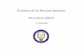 Economía de los Recursos Naturales - baobab.uc3m.esbaobab.uc3m.es/monet/monnet/IMG/pdf/3_Intervencion.pdf · Tema 3 Instrumentos para corregir los fallos de mercado 1 Nivel optimo