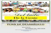 PLAN DE DESARROLLO - Gobernación del Vallesis.valledelcauca.gov.co/sites/default/files/plan-proyecto/... · Alcaldes municipales a elaborar, presentar, desarrollar y cumplir el Plan