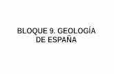 BLOQUE 9. GEOLOGÍA DE ESPAÑA - iesalfonsox.esiesalfonsox.es/.../BLOQUE-9.-GEOLOGÍA-DE-ESPAÑA.pdf · dos continentes próximos: África y Europa HISTORIA GEOLÓGICA . La orogenia