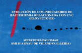 EVOLUCIÓN DE LOS INDICADORES DE BACTERIEMIA RELACIONADA ...hws.vhebron.net/envin-helics/Descargas/presentaciones/2015/Rz/02... · EVOLUCIÓN DE LOS INDICADORES DE BACTERIEMIA RELACIONADA