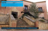 Del 20 al 23 de octubre 2018. Albarracín · Antoni Bernad, “Mirada trasversal, moda y retrato”. Tarde ... el curso de Fotoperiodismo y Reportaje en EFTI, Centro Internacional