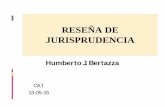 BERTAZZA Reseña Jurisprudencia - consejo.org.ar€¦ · TÉRMINOS DEL ART 401 DE LA LEY 11683 Causa: “Saverio Helados SA”, CNAPE, Sala “B” del 13/11/14 • Se confirma la