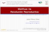Malthus i la Revolución Reproductiva - urv.cat · ... Revista española de investigaciones sociológicas ... Esquema histórico de la transición ... Orfandad de padre, por intervalos